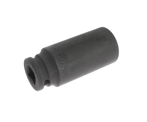 Головка торцевая 12-ти гранная ударная тонкостенная JTC 448327 (1/2", 27 мм, L=82 мм)