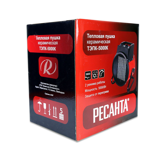 Тепловая пушка Ресанта ТЭПК-5000K