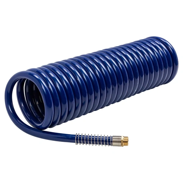 Шланг витой полиуретановый 12мм х 18мм х 10м с резьбовыми наконечниками 1/2''