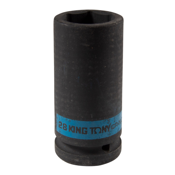 KING TONY Головка торцевая ударная глубокая шестигранная 3/4", 28 мм