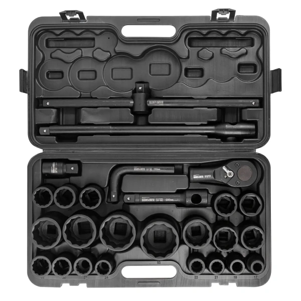 Набор инструментов ударных 26пр. 3/4''(12гр.)