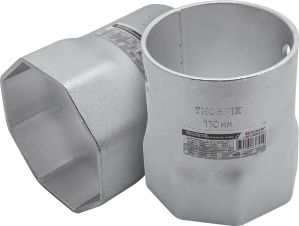 Thorvik BS8P110 Ключ трубчатый ступичный восьмигранный, 110 мм