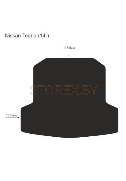 Nissan Teana (14-) Багажник copy