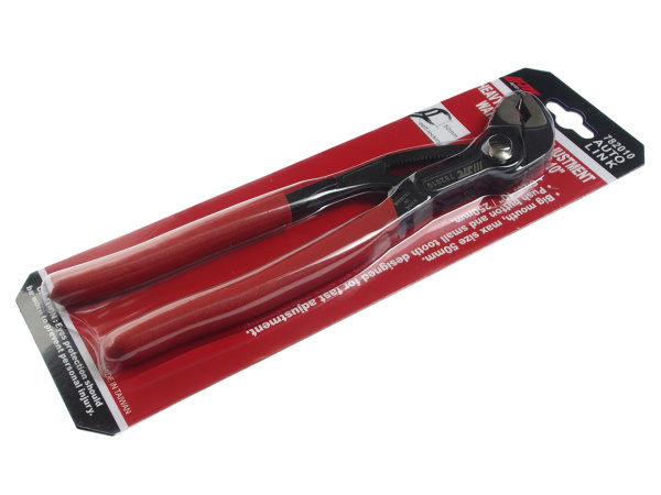 Клещи переставные с кнопочным фиксатором JTC 782010 (250 мм, 10", захват 50 мм)