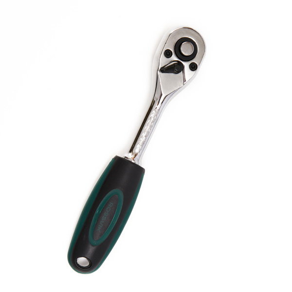 Трещотка ROSSVIK R7214 (1/4", 72 зуба, мягкая ручка)