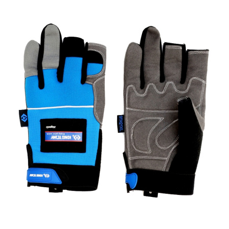 Гайковерт пневматический ударный KING TONY P33411-050E (1/2", 881 Нм, в комплекте перчатки антивибрационные)