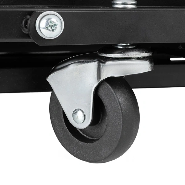 Лежак ремонтный подкатной на 6-ти колесах