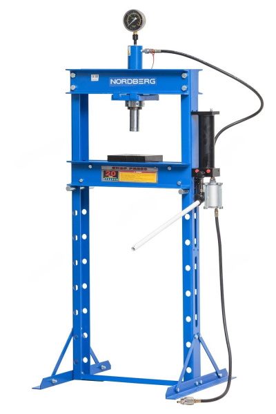Пресс гидравлический NORDBERG N3620AL (20 т, ручной и пневмопривод)