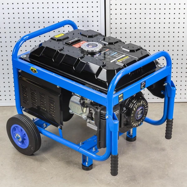 Генератор автономный бензиновый (2000Вт ном., 2 роз. 220В~50Гц, двигатель 7л.с., бак для бензина 15л, бензин АИ-92, время раб. 8ч, шум 95дБ)