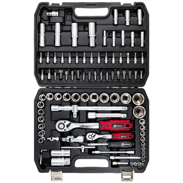 Набор инструментов 94пр. 1/2'',1/4''(6гр.)(4-32мм) Profi