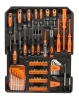 Набор инструментов 1450пр.1/2''(6-гр.) (10-24мм, ключи 6-17мм,шарнирно-губцевый,биты,отвертки,расходник), ''Дорожный кейс''