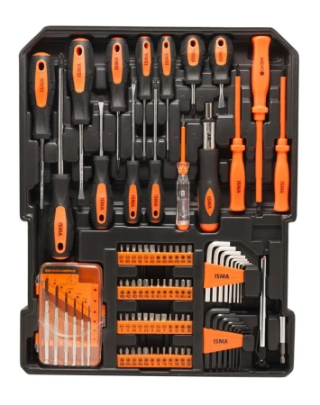 Набор инструментов 1450пр.1/2''(6-гр.) (10-24мм, ключи 6-17мм,шарнирно-губцевый,биты,отвертки,расходник), ''Дорожный кейс''