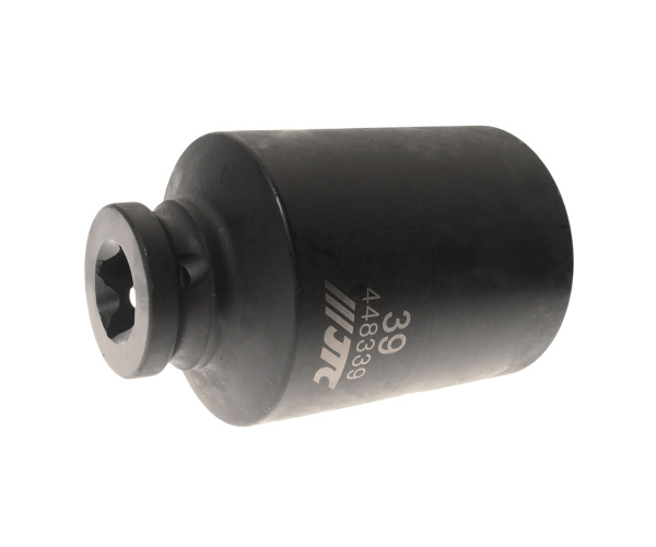 Головка торцевая 12-ти гранная ударная тонкостенная JTC 448339 (1/2", 39 мм, L=82 мм)