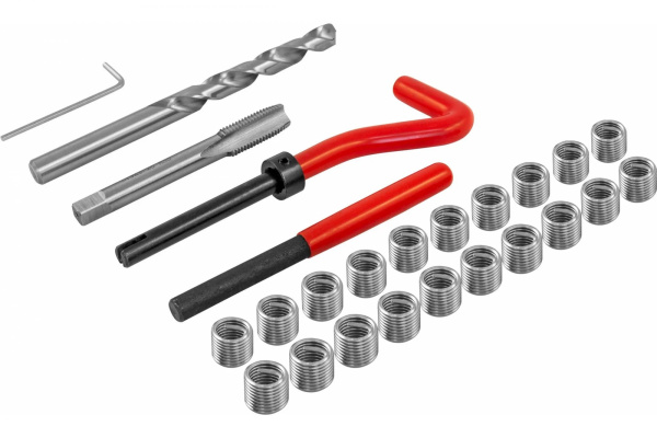 Набор для восстановления резьбы M9x1.25 25 предметов Thorvik TRIS9125