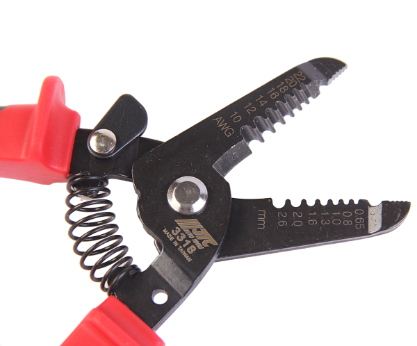 Клещи для снятия изоляции с кабелей JTC 3318 (0,8-2,6 мм)