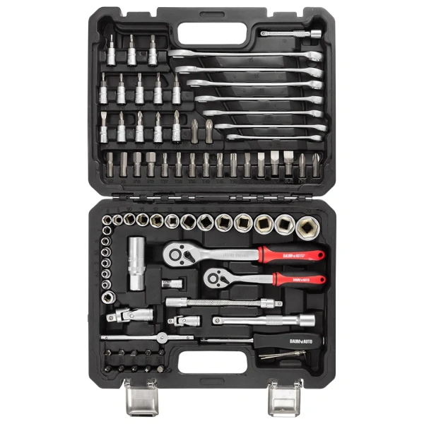 Набор инструментов 82пр. 1/4'', 3/8''(6гр.)(4-22)