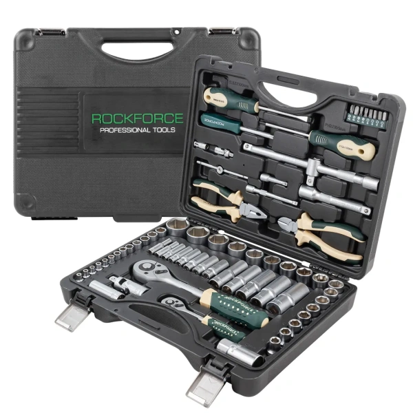 Набор инструментов 69пр.,1/4'',1/2'',(6гр.)(4-32мм)