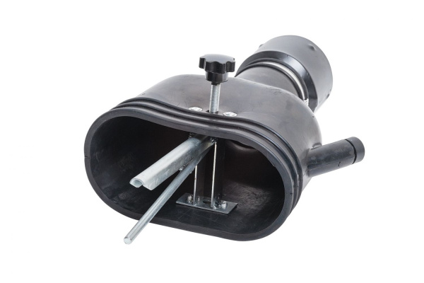 Насадка резиновая овальная с внутренним фиксатором на шланг D=100 мм NORDBERG AN100DP