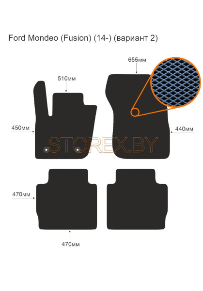 Ford Mondeo (Fusion) (14-) (вариант 2) copy