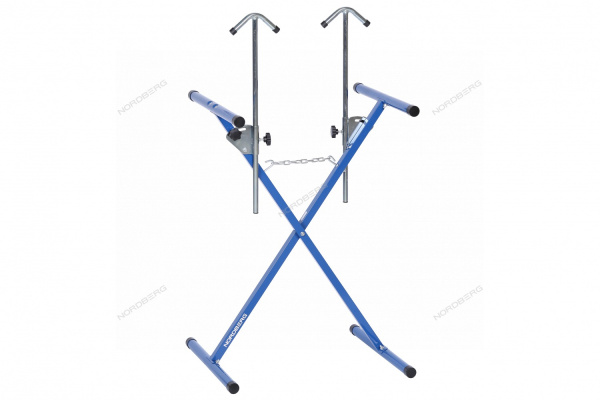 Стенд для покраски деталей Х-образный с регулируемыми держателями NORDBERG S3E