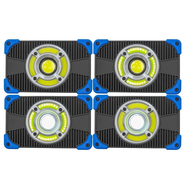 Фонарь светодиодный аккумуляторный (10Вт,700Лм,5 СОВх6500К,3 уровня яркости)