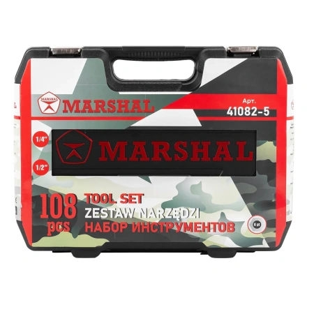 Набор инструментов 108пр. 1/2'', 1/4'' (6гр.)(4-32мм)