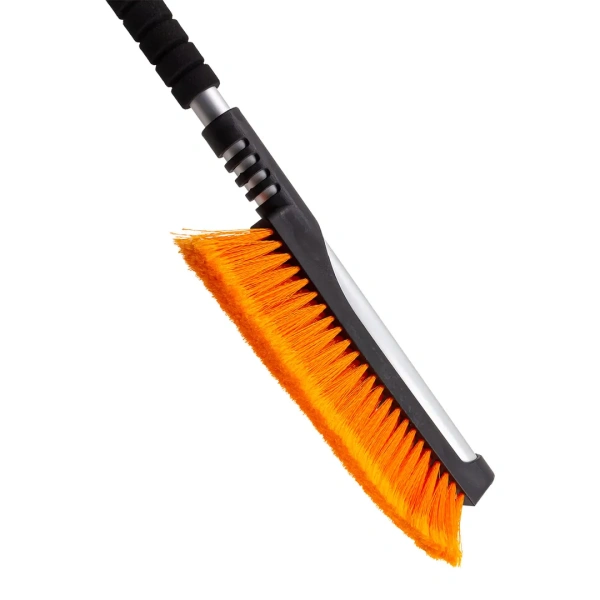 Щетка для снега телескопическая со скребком 80-100см