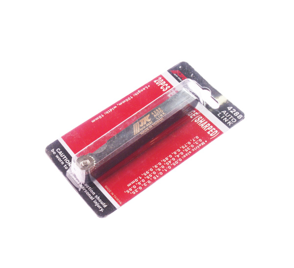 Набор щупов прямых остроконечных для установки зазора JTC 4288 (0,05-1,0 мм, 20 шт.)