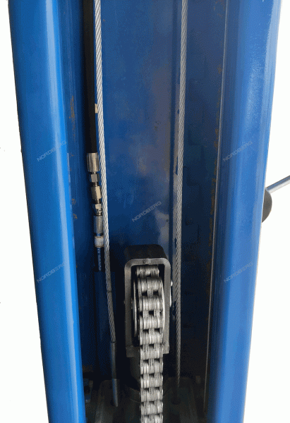 Подъемник двухстоечный NORDBERG N4120H-4,5T-220В