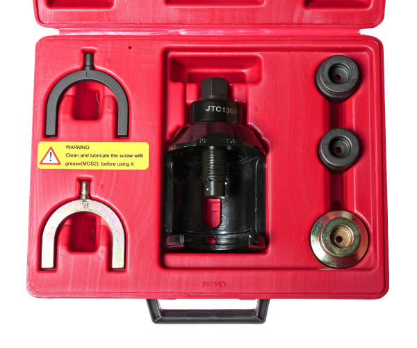 Приспособление для снятия верхних шаровых опор передней подвески JTC 1305 (VW, AUDI, набор в кейсе)