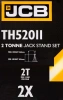 Подставка ремонтная с упорной пятой 2т (h min 265mm, h max 365mm)к-т 2шт