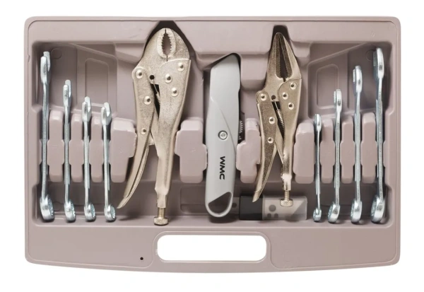 Набор инструментов 135 пр. 1/4''3/8''(6гр.)(8-19мм),в кейсе с выдвижными полками