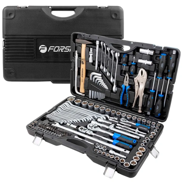 Набор инструментов 142 пр.1/4''3/8''1/2''(6-гр.)(4-32мм)