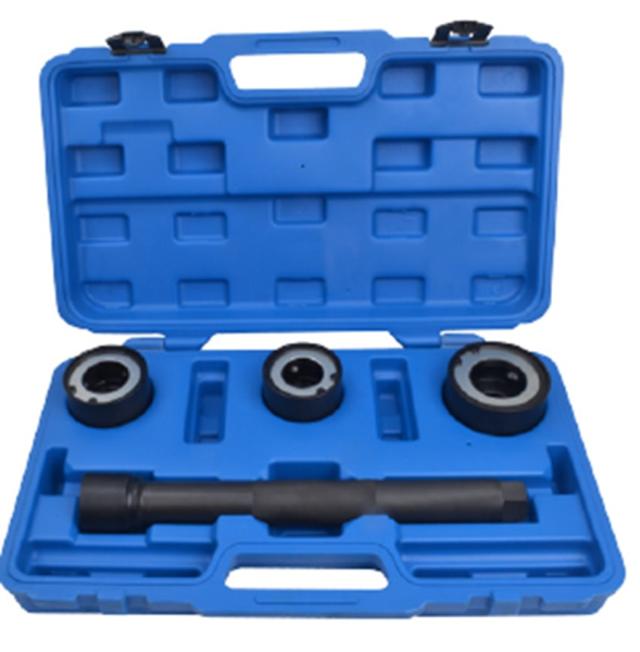 Съемник рулевых тяг в комплекте со сменными насадками (30-35, 35-40, 40-45мм) 4пр., в кейсе