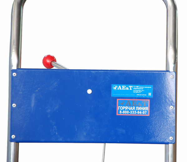 Тележка гидравлическая платформенная AE&T ТJ-100 (1000кг)