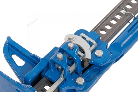 Домкрат реечный с держателем рукоятки и опорой в комплекте NORDBERG N025 (3,5 т, 153 см)