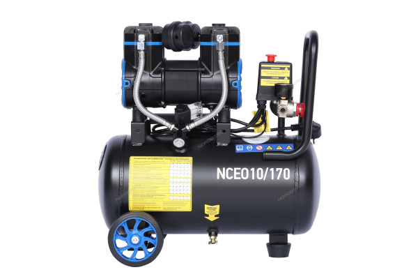 Компрессор безмасляный NORDBERG NCEO10/170 (220 В, ресивер 18 л, 170 л/мин)