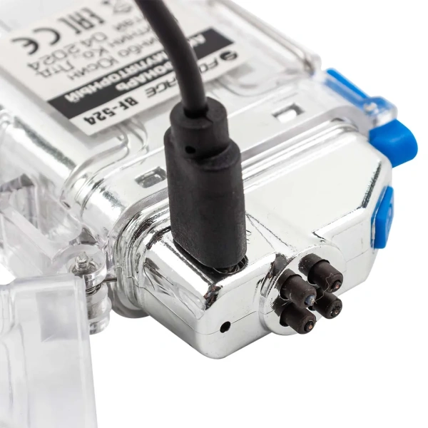 Фонарь светодиодный аккумуляторный с функцией импульсной зажигалки (3 режима работы, СОВ LED 300мАч, 50-150Лм, время раб. 90-120мин, время зар. 60мин)