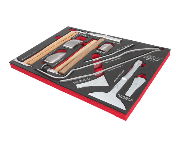 Набор инструментов слесарно-монтажный для кузовных работ JTC UB3013 (13 предметов в ложементе)