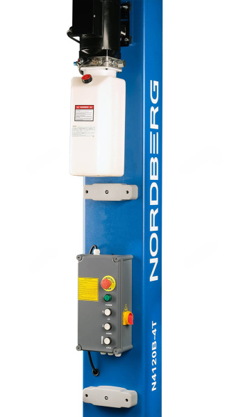 Подъемник двухстоечный NORDBERG N4120B-4T-380V с электростопорами