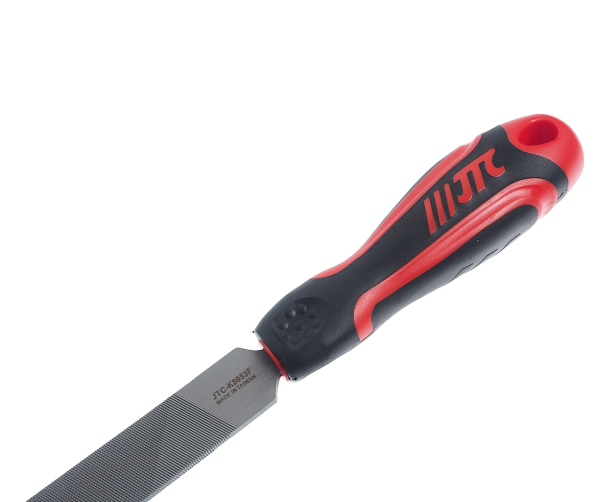 Напильник плоский JTC K8053F (200 мм, №3, 60 HRC)