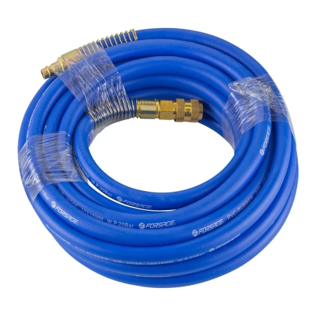 Шланг резиновый воздушный армированный с фитингами 10мм x 16мм x 10м