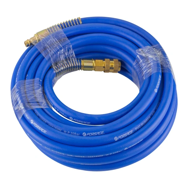 Шланг резиновый воздушный армированный с фитингами 10мм x 16мм x 10м