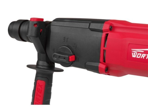 Перфоратор WORTEX RH 2427 X в чем. + (2 зубила, 3 сверла)