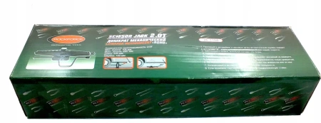 Домкрат механический ''ромб''2т с ручкой-воротком и головкой 19мм (h min 104мм, h max 495мм, L-535мм)