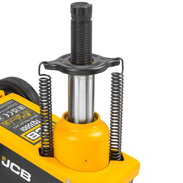 Домкрат пневмогидравлический подкатной 35т в комплекте со сменными надставками-удлинителями(h min-245mm, h max-490mm)