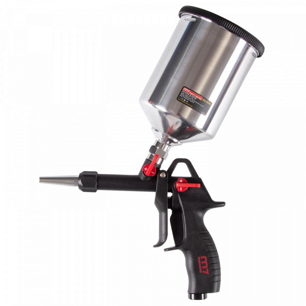 Пистолет для сода-бластинга MIGHTY SEVEN SX-4101, верхний бак 0,6 л