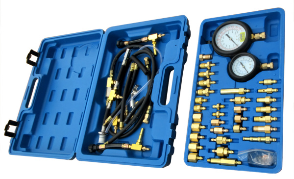 Тестер давления топлива TA-G1080, 0-145PSI (41 предмет)