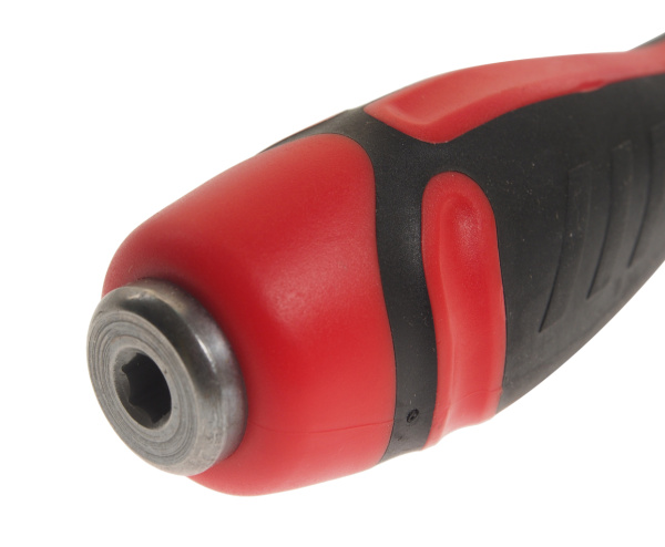 Отвертка шлицевая усиленная со сквозным стержнем JTC 7619 (SL 8,0х150 мм)