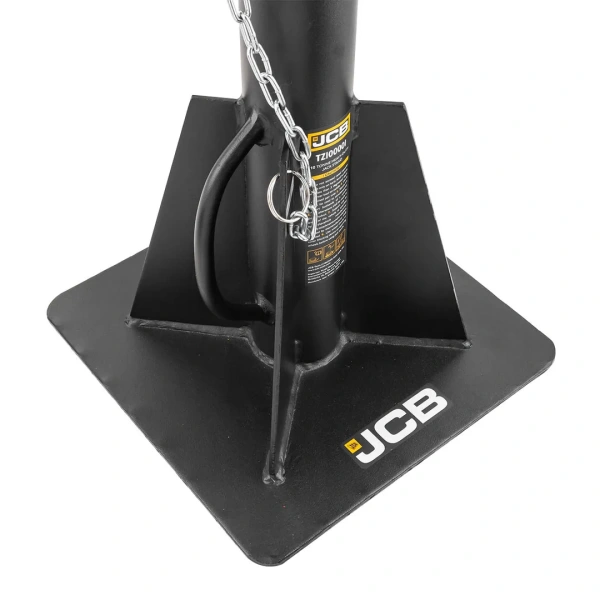 Подставка ремонтная механическая со стопорной опорой 10т (h min 450мм, h max 698мм)